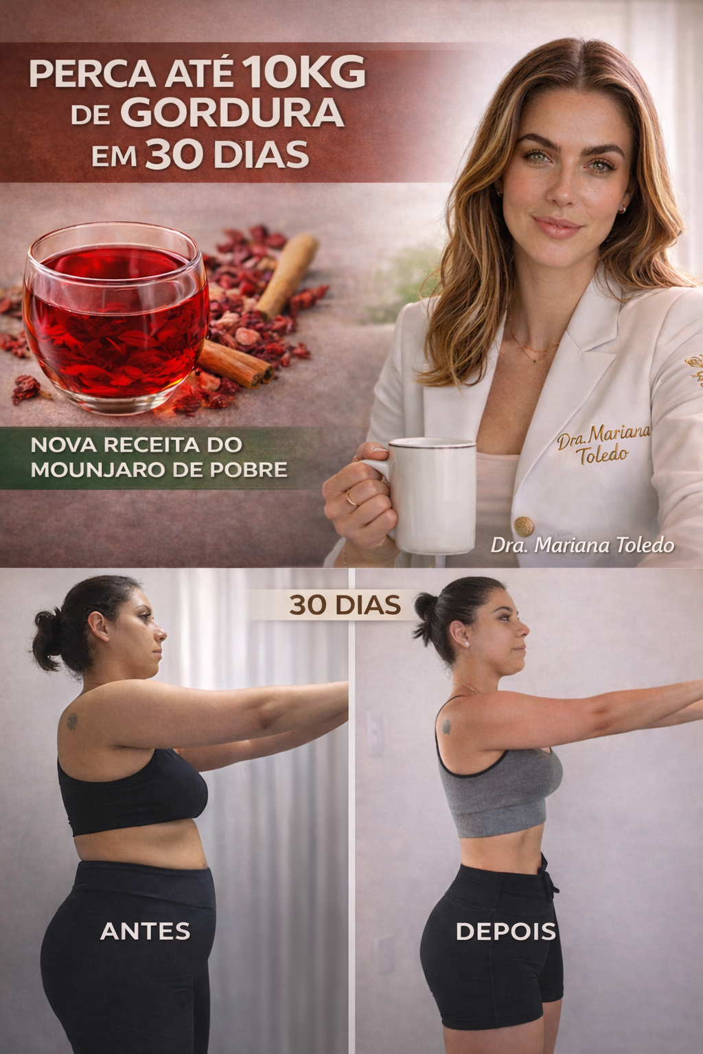 Mounjaro de Pobre - Perça até 10kg em 30 dias